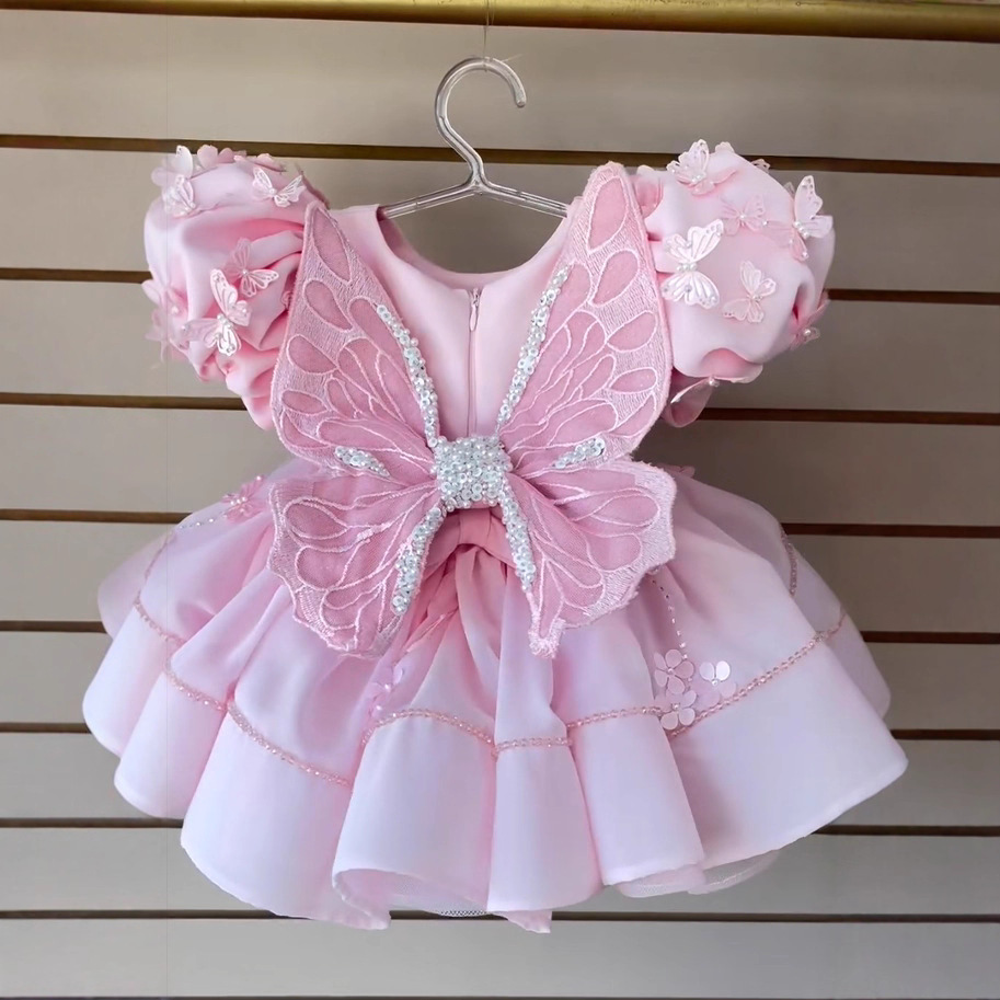 Baby Clothing High End - KLFLDG Baby Beauty Pageant Dress, Pink