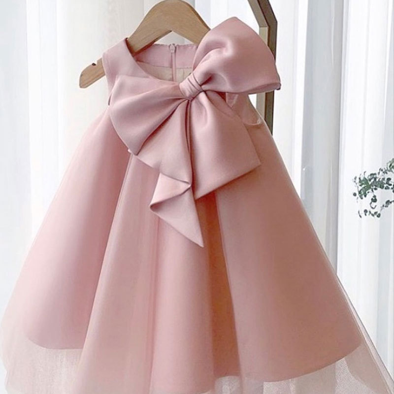 Baby Z Clothing - Summer Big Bow Baby Girl Dress