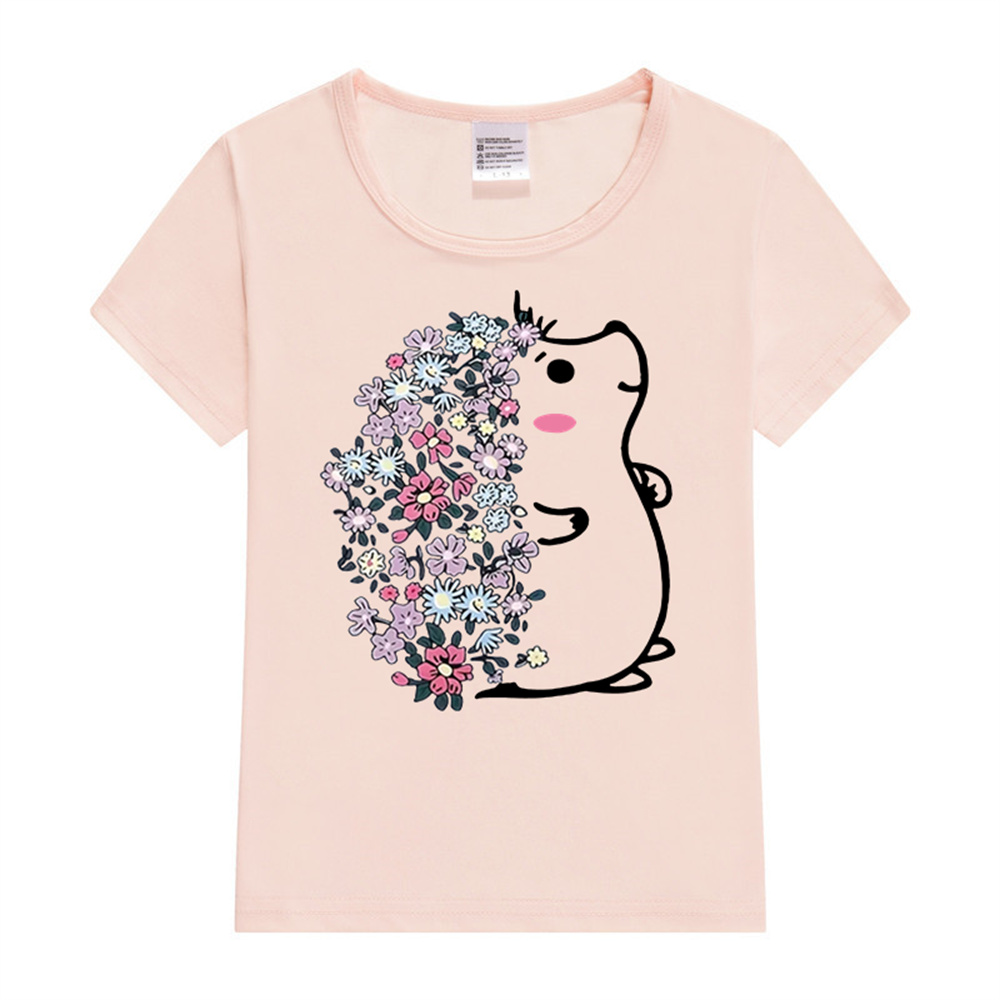Baby Y2K Clothing - Cute Hedgehog Tshirt Kids Anime Y2K
