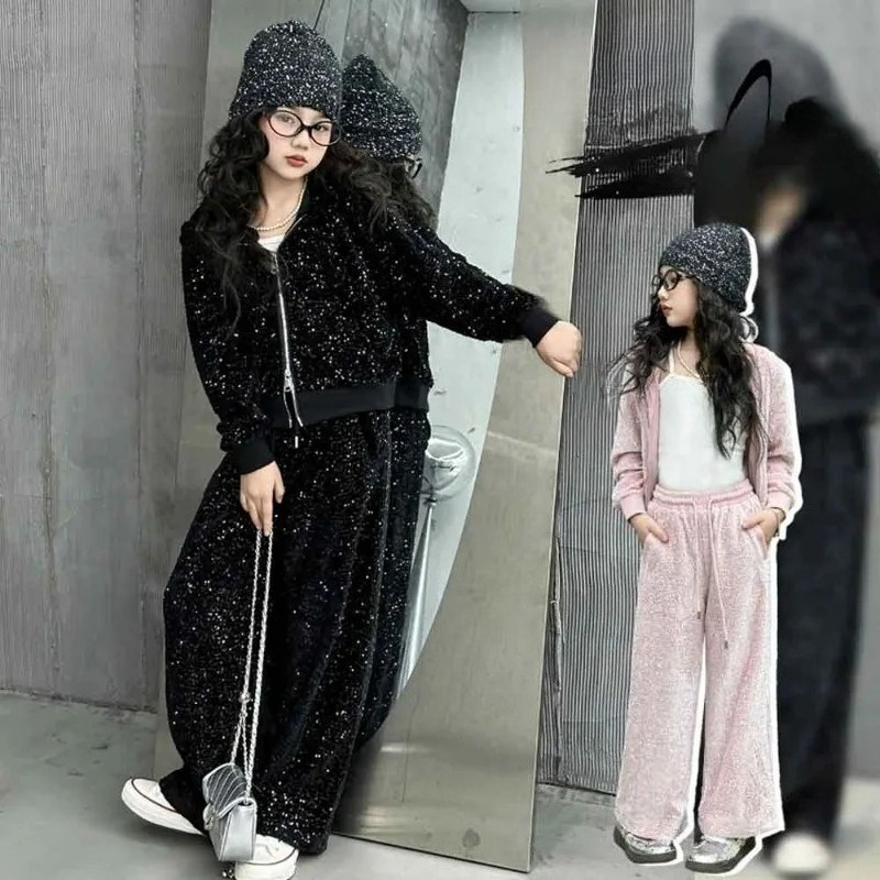 Baby Girls Sequin Clothes Sets - огляд і ціна Baby Clothing Zip