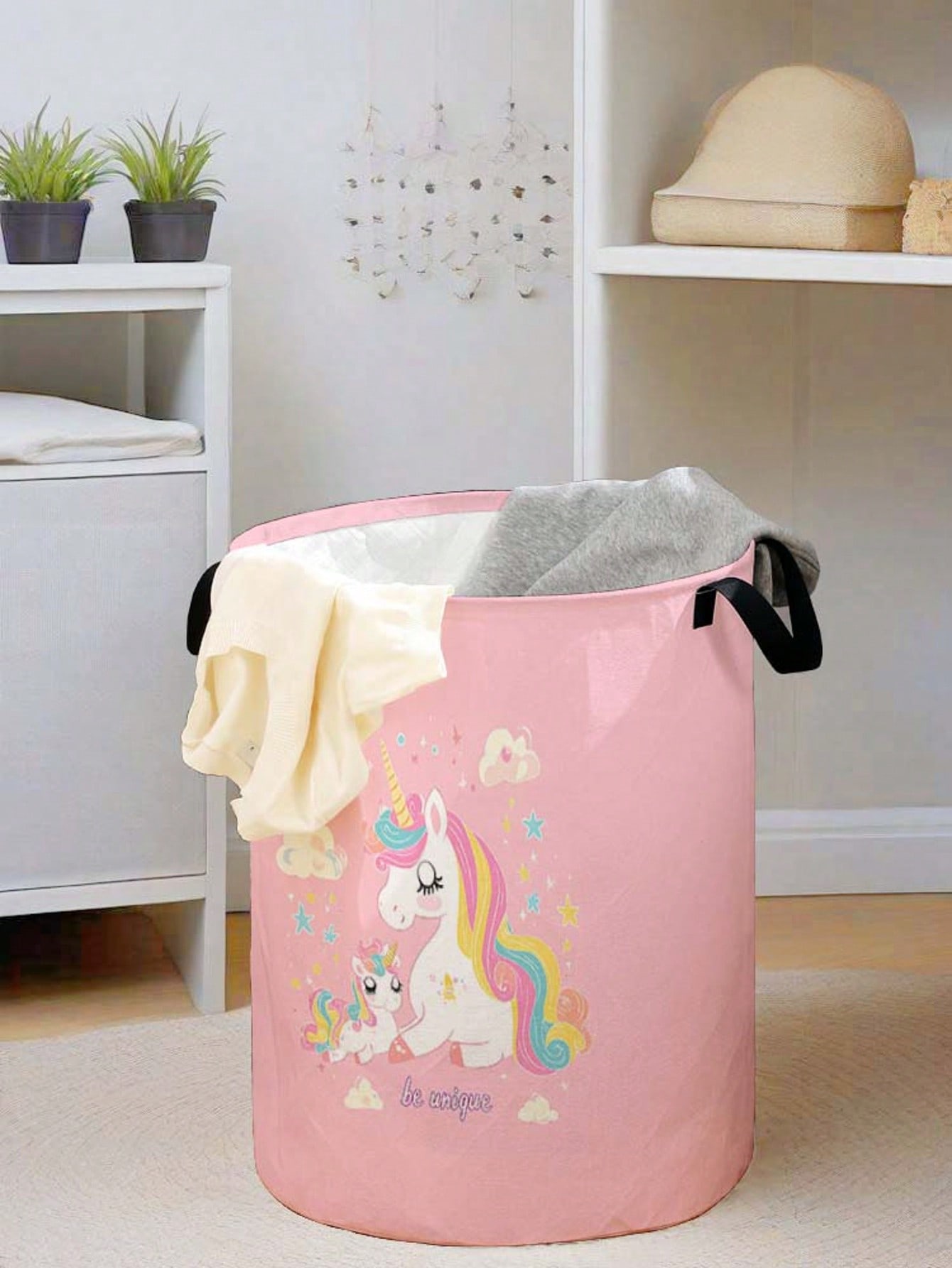Unicorn Laundry Basket, Foldab - огляд і ціна Baby Clothes Organiser
