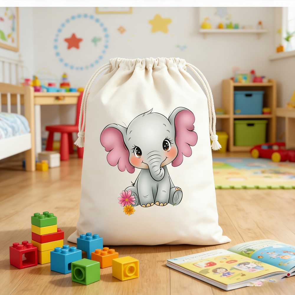 Custom Name Cartoon Baby Eleph - огляд і ціна Baby Clothing Elephant