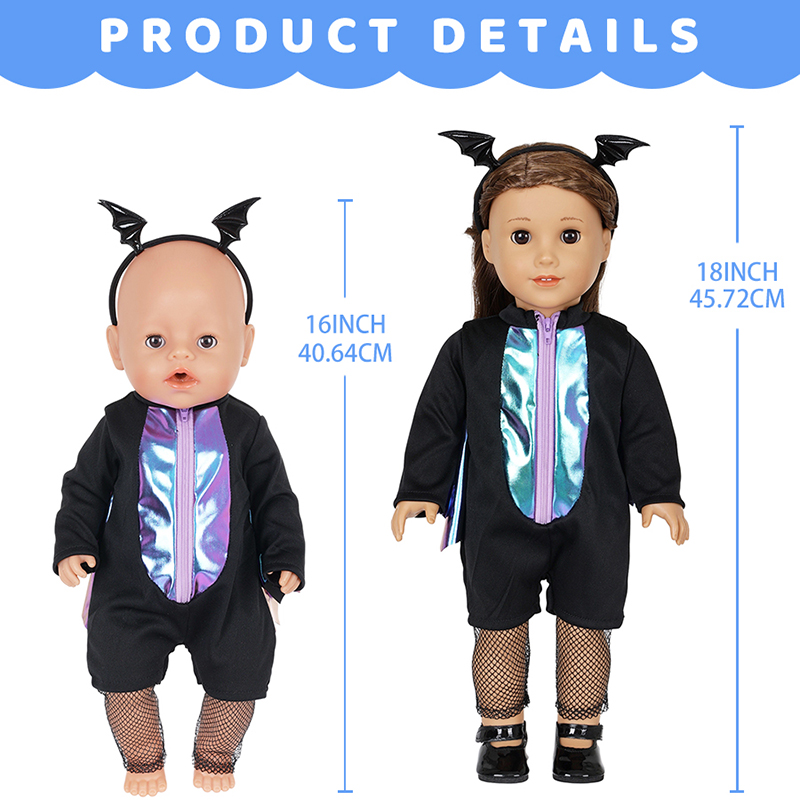 Doll Clothes Set for 16-18inch - огляд і ціна Baby Clothing Unisex