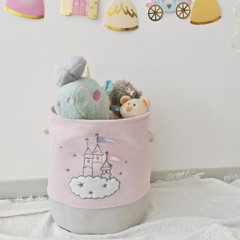Large Pink Laundry Basket Kids - огляд і ціна Baby Clothes Organiser