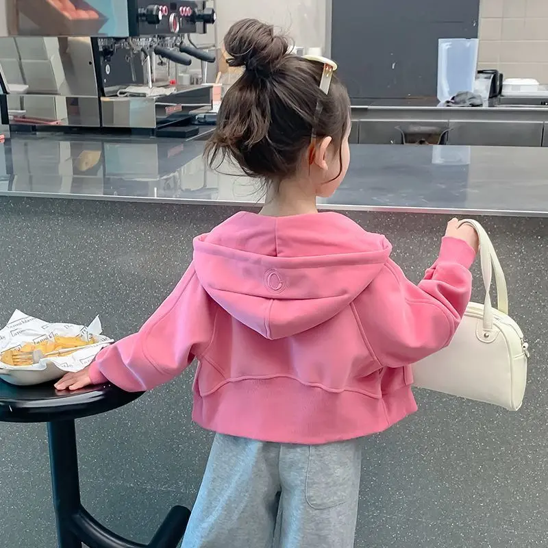 2026 Girls Hoodie Coat Spring  - огляд і ціна Baby Clothing Zip