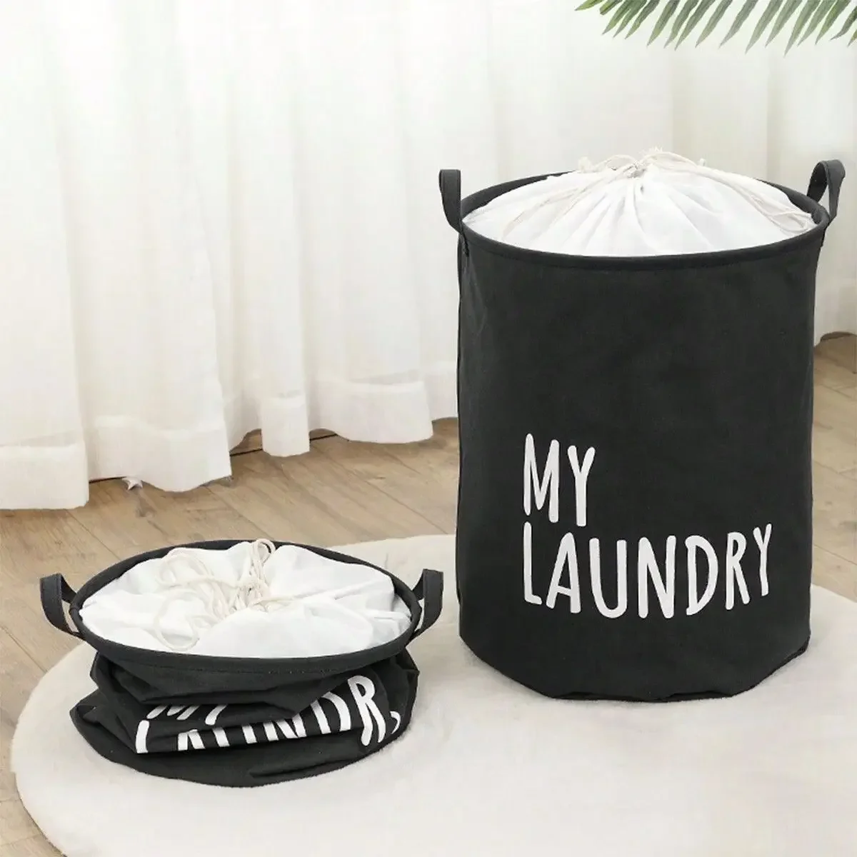Foldable Drawstring Laundry Ha - огляд і ціна Baby Clothing Dividers