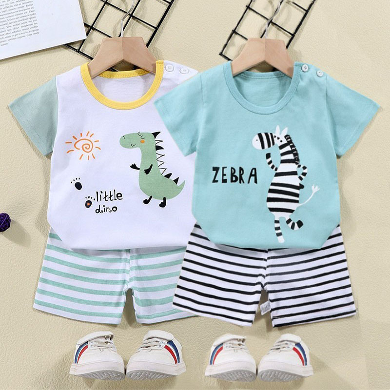 Cotton Tees+Shorts 2-piece Tra - огляд і ціна Baby Clothing Dividers