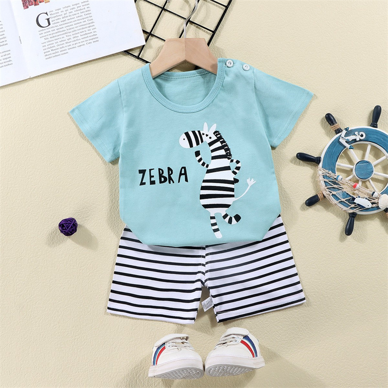 Cotton Tees+Shorts 2-piece Tra - огляд і ціна Baby Clothing Dividers
