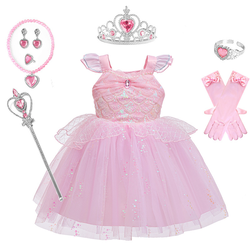 Girls Mermaid Tutu Dress Sequi - огляд і ціна Baby Tutu Skirt
