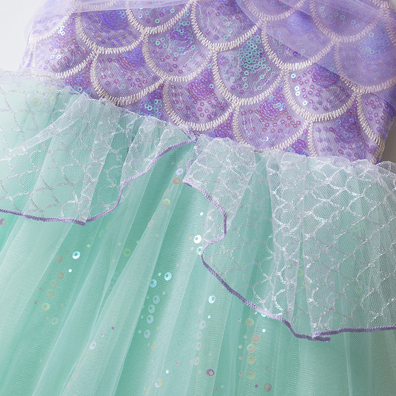 Girls Mermaid Tutu Dress Sequi - огляд і ціна Baby Tutu Skirt