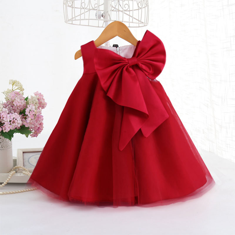 Summer Big Bow Baby Girl Dress - огляд і ціна Baby Z Clothing