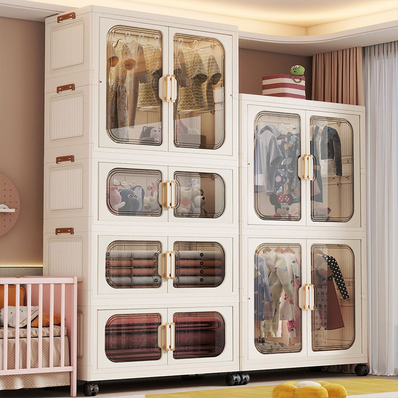 No-Install Foldable Baby Wardr - огляд і ціна Baby Clothing Cupboard