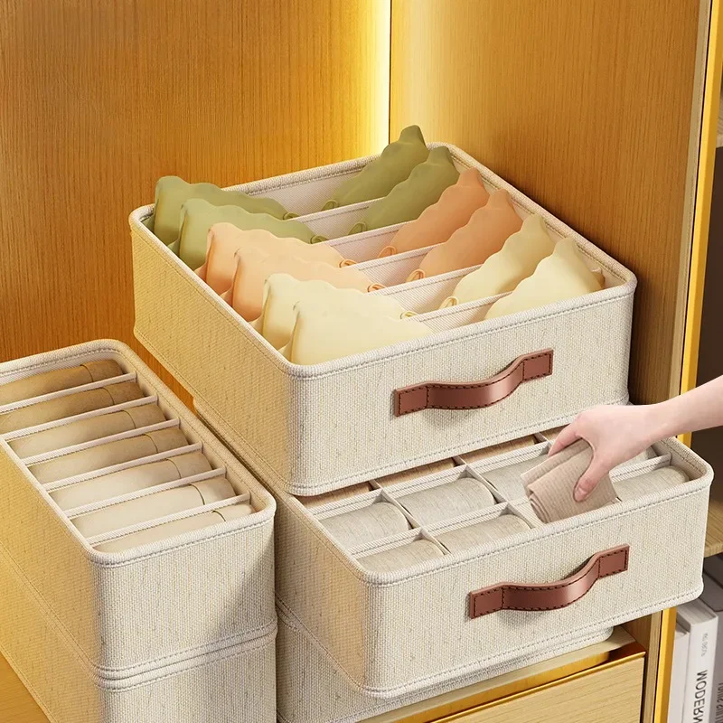 1-5PCS Fabric Drawer Organizer - огляд і ціна Baby Clothes Organiser