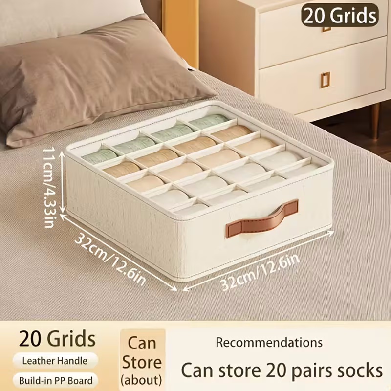 1-5PCS Fabric Drawer Organizer - огляд і ціна Baby Clothes Organiser