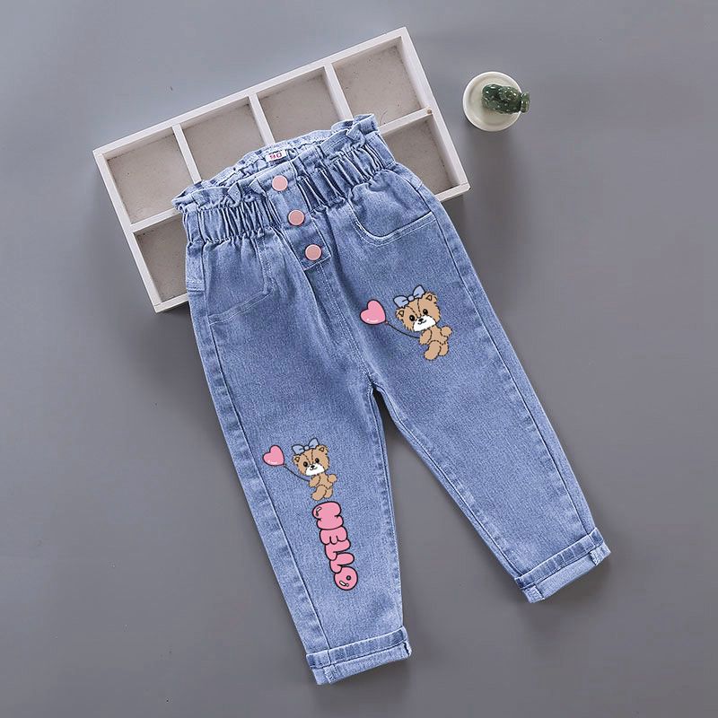 Winter Baby Girls Plush Denim  - огляд і ціна Baby Girl Clothing Zara