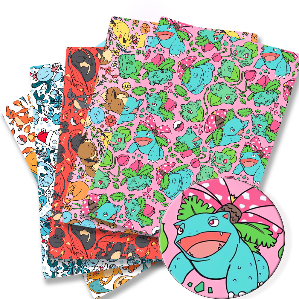 Pokemon Cartoon Fabric140*50cm - огляд і ціна Baby Clothing Fabric
