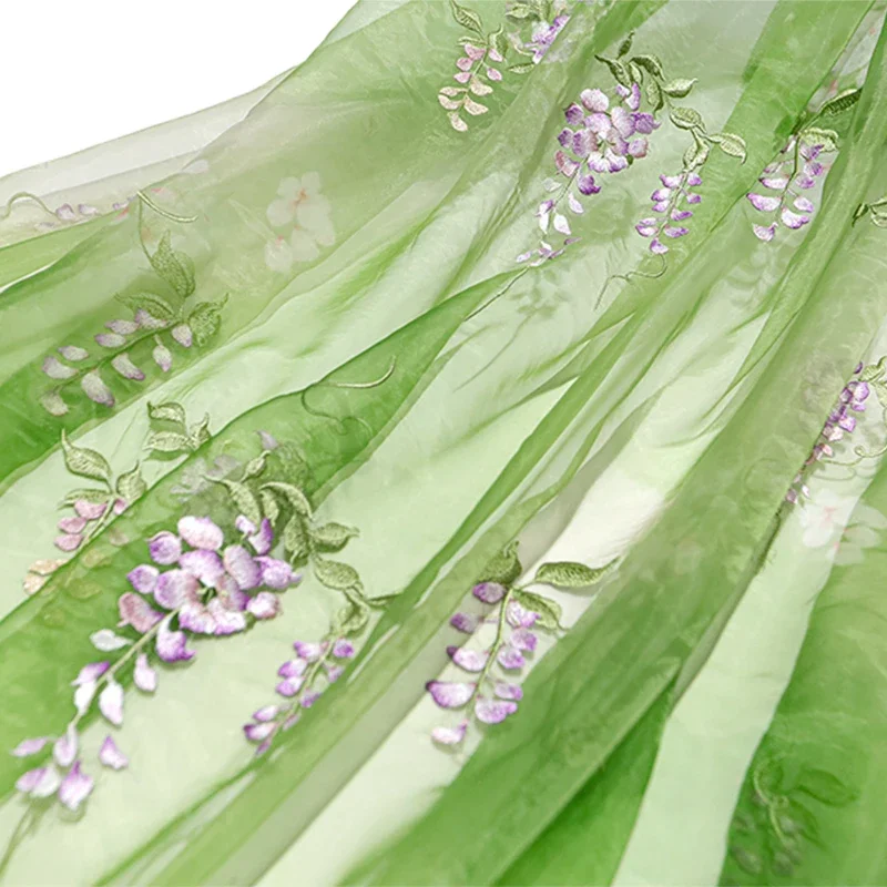 Wisteria Embroidery Fabric DIY - огляд і ціна Baby Clothing Fabric