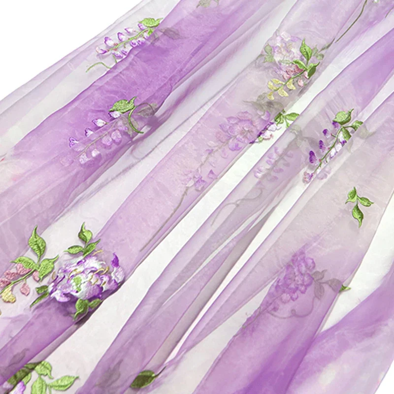 Wisteria Embroidery Fabric DIY - огляд і ціна Baby Clothing Fabric