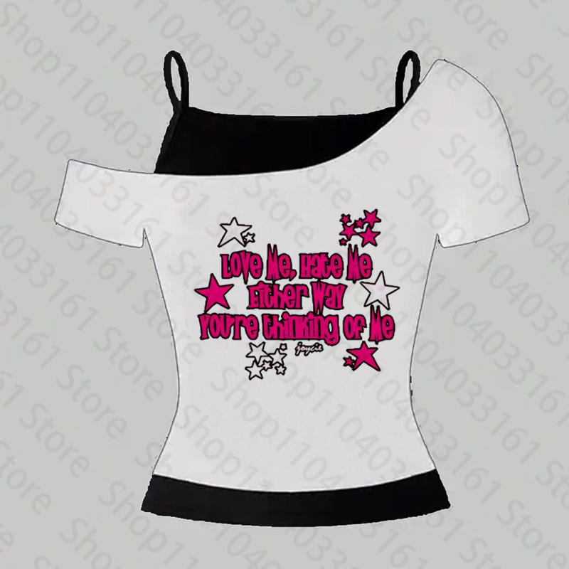 Aesthetic Clothing T-shirt Bab - огляд і ціна Baby Y2K Clothing