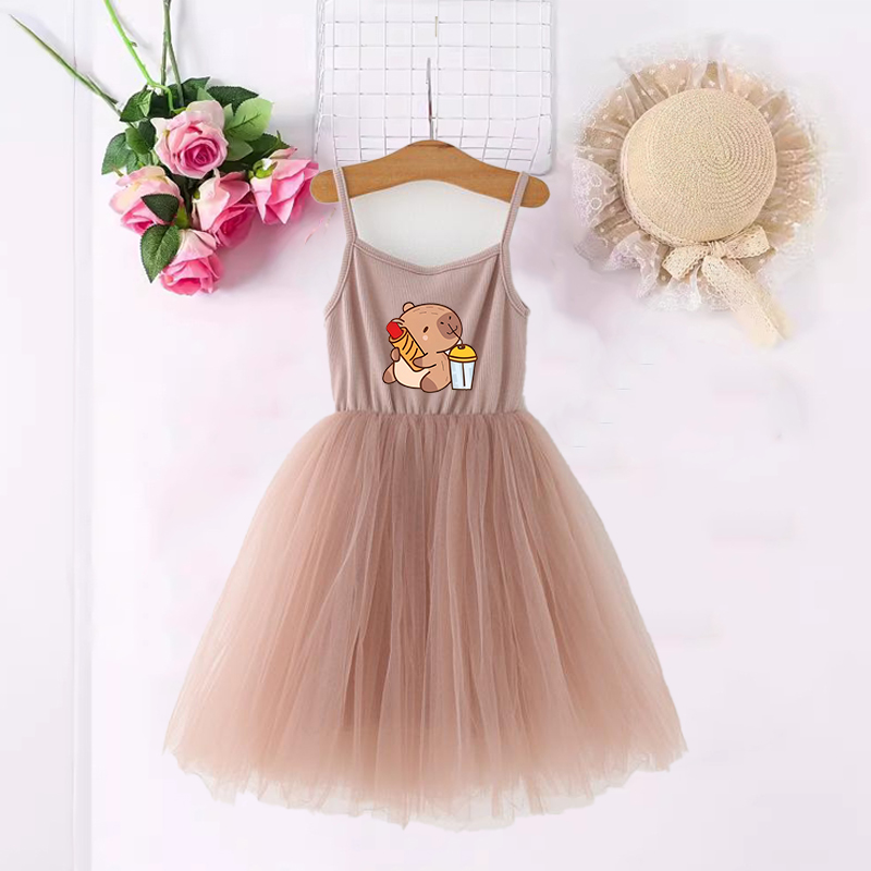 Capybara Girls Dresses Anime P - огляд і ціна Baby Z Clothing