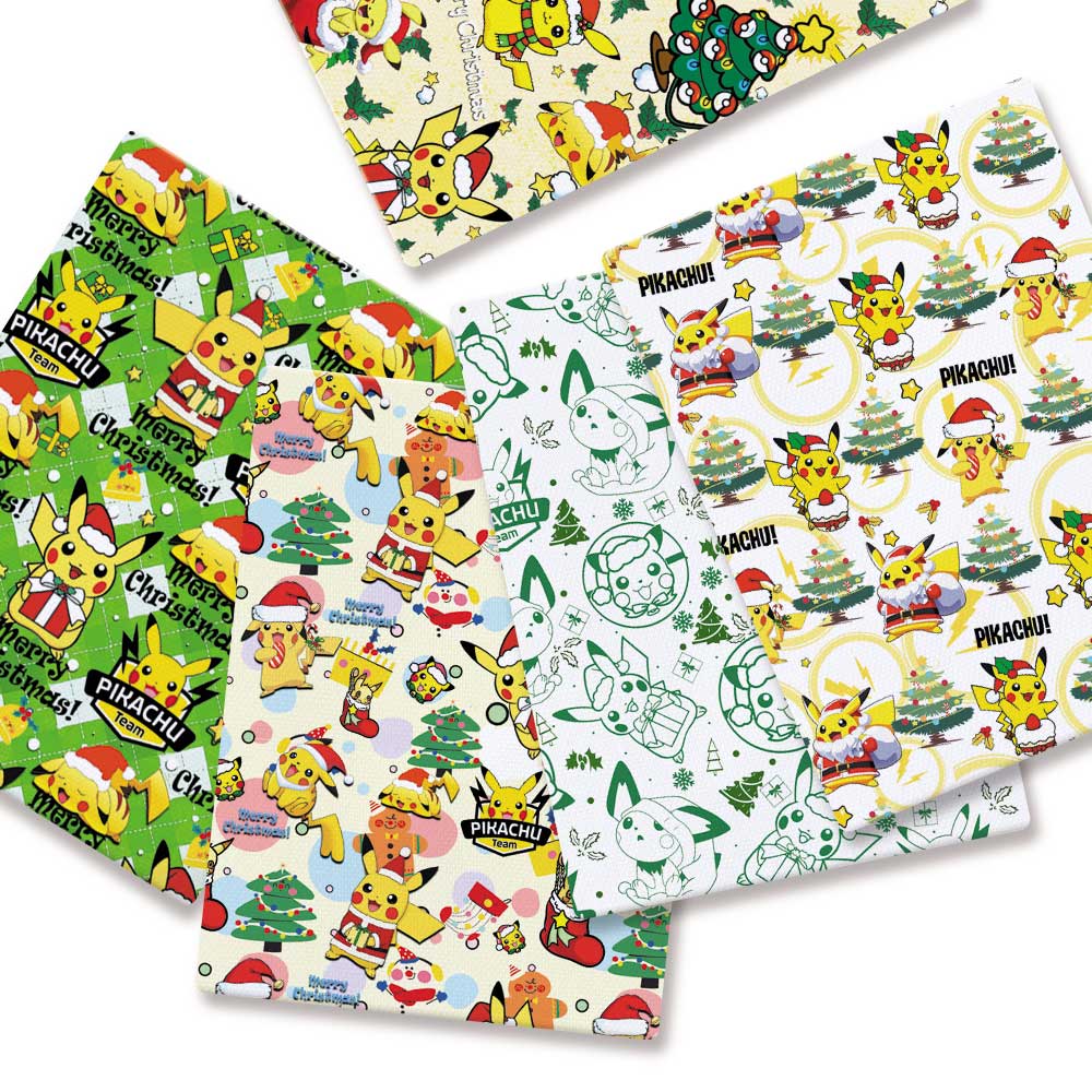 Pokemon Cartoon Fabric140*50cm - огляд і ціна Baby Clothing Fabric
