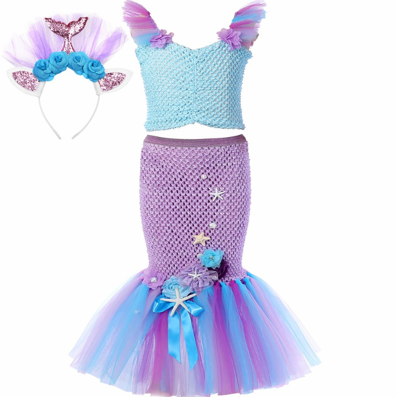 Fishtail Mermaid Tutu Skirt Ou - огляд і ціна Baby Tutu Skirt