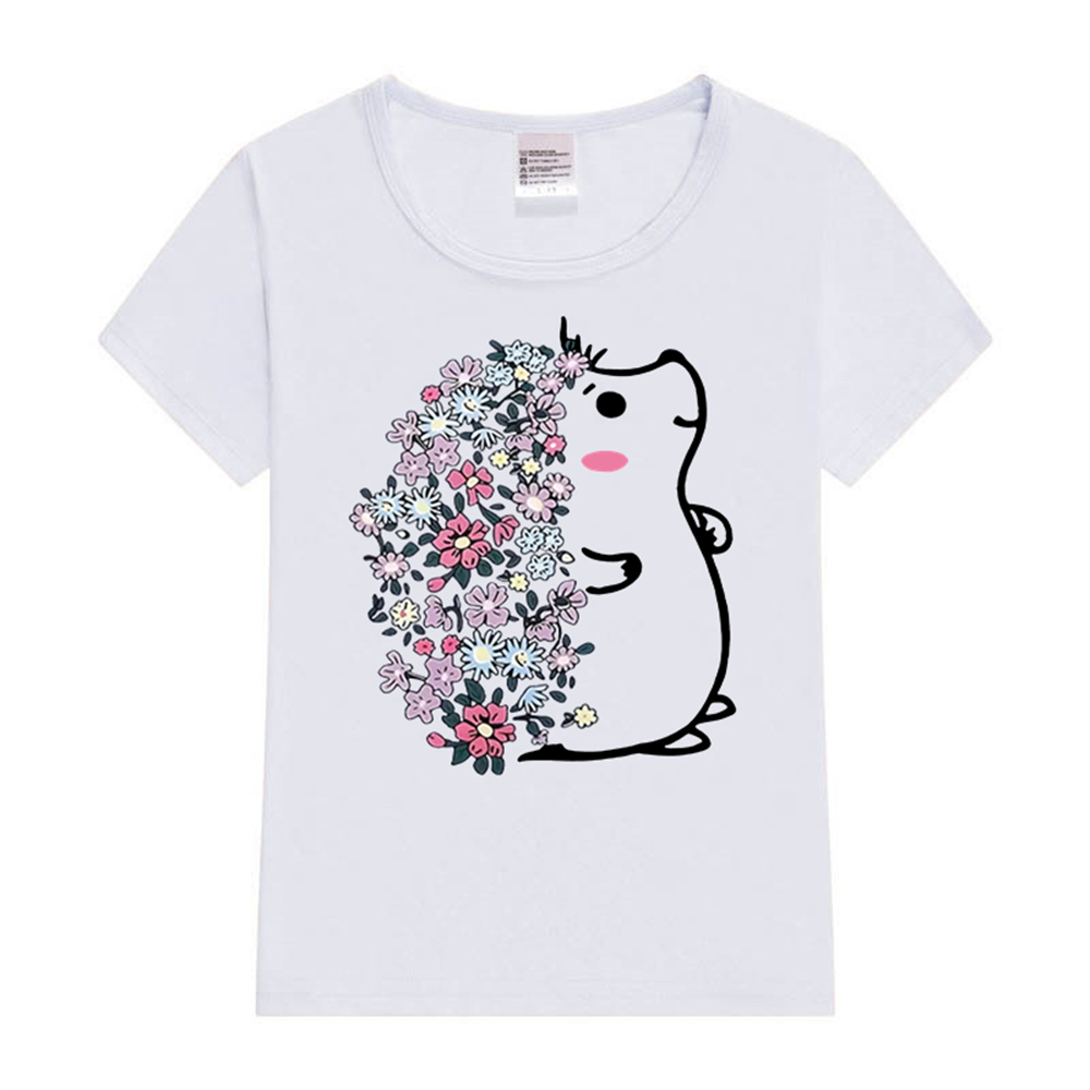 Cute Hedgehog Tshirt Kids Anim - огляд і ціна Baby Y2K Clothing